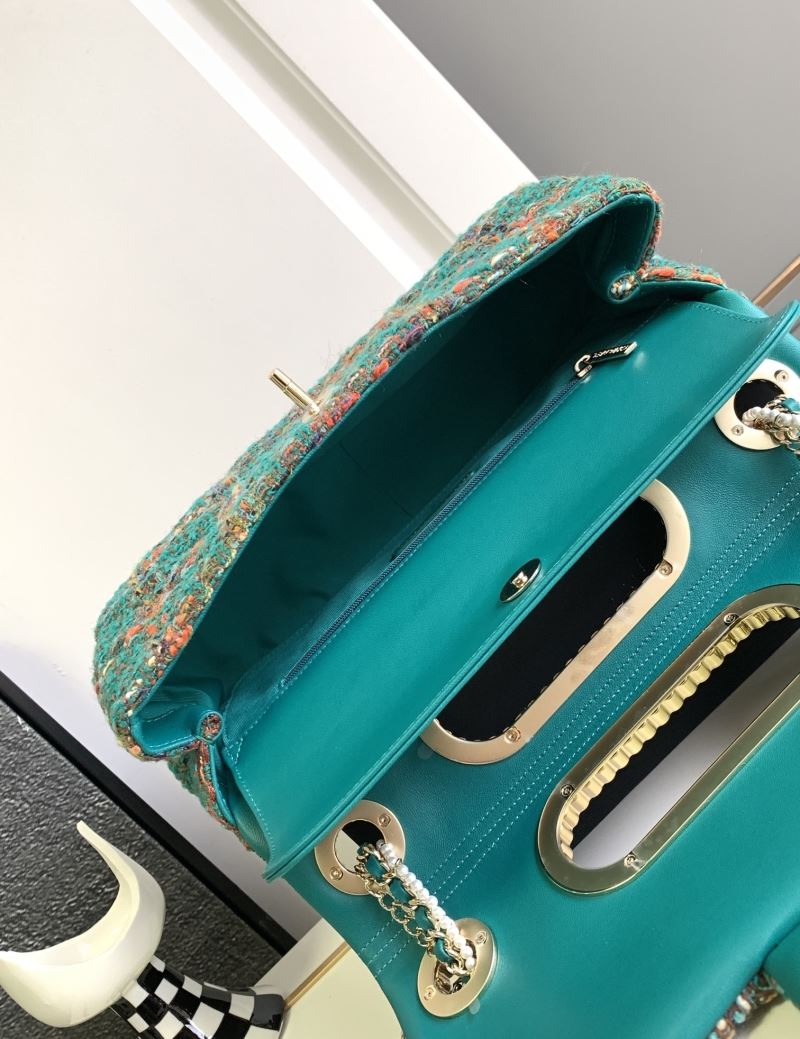 Ch**el top handle bags